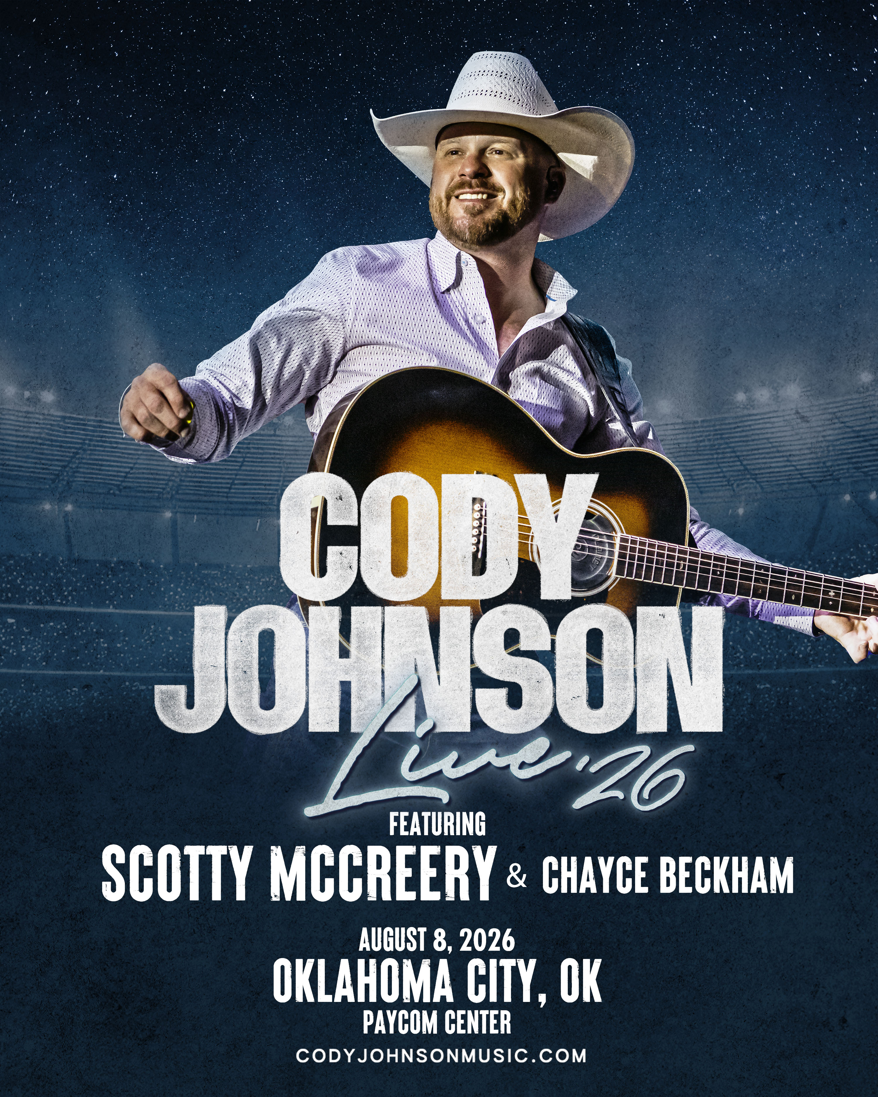 Cody Johnson 2026 Paycom Center